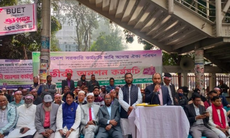 ৩১ জানুয়ারির মধ্যে পে স্কেল বাস্তবায়ন না হলে আত্মহনন কর্মসূচি দেয়ার হুশিয়ারি 