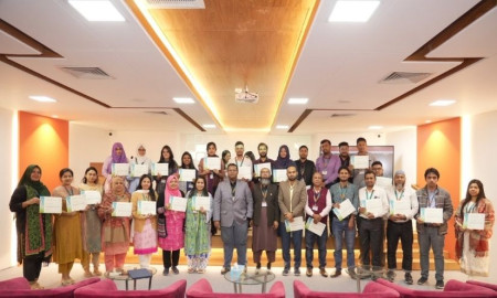 ইউআইইউতে টেকসই উন্নয়ন বিষয়ক প্রশিক্ষণ অনুষ্ঠিত