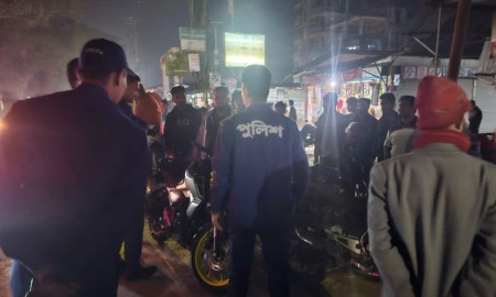 নির্বাচনী নিরাপত্তায় ফেনীতে পুলিশের বিশেষ অভিযান, ২৯টি মোটরসাইকেল জব্দ