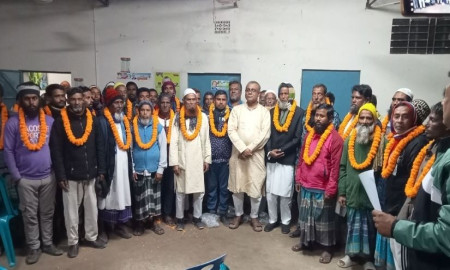 জাতীয় পার্টির শতাধিক নেতাকর্মীর বিএনপিতে যোগদান