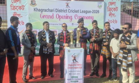 ‘পাহাড়ের খেলোয়াড়দের সঠিক নার্সিং হলে জাতীয়-আন্তর্জাতিক পর্যায়ে মুখ উজ্জ্বল করবে’