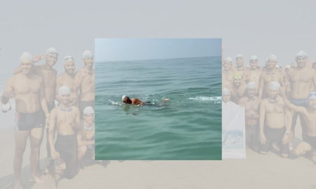  বাংলা চ্যানেল পাড়ি দিয়ে প্রথম হলেন ঢাবি শিক্ষার্থী রাসেল