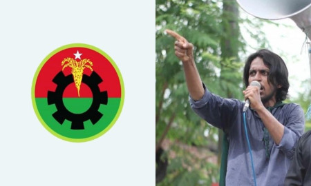 রাবিতে টাঙানো বিএনপির ব্যানার খুলে নেওয়ার আল্টিমেটাম জিএস আম্মারের