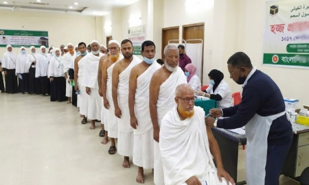 হজযাত্রীদের টিকা দেওয়া হবে যে ৮০ কেন্দ্র থেকে 