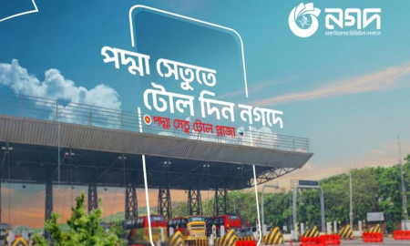 মুহূর্তেই পদ্মা সেতুর টোল পরিশোধ করা যাচ্ছে নগদের মাধ্যমে