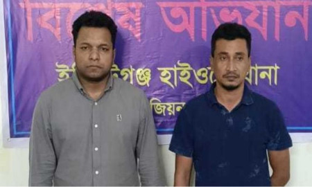 কুমিল্লা থেকে নেয়া হচ্ছিল পিস্তল, পথে পুলিশের হাতে ধরা দুই যুবক