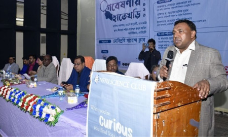 নোবিপ্রবিতে তরুণ গবেষকদের নবীন বরণ ও ‘গবেষণায় হাতেখড়ি’ অনুষ্ঠিত 