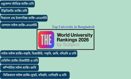 ৮ ক্যাটাগরিতে দেশসেরা ঢাবি-নর্থ সাউথের সঙ্গে আরও সাত বিশ্ববিদ্যালয়