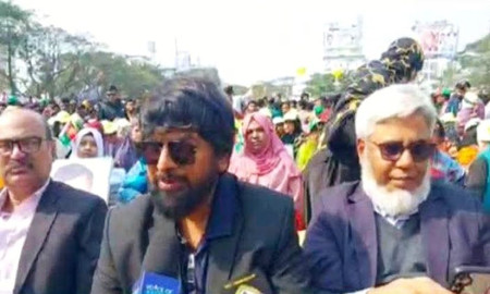 বিএনপির নির্বাচনী জনসভায় অংশ নিলেন শাবিপ্রবির ভিসি-প্রোভিসি