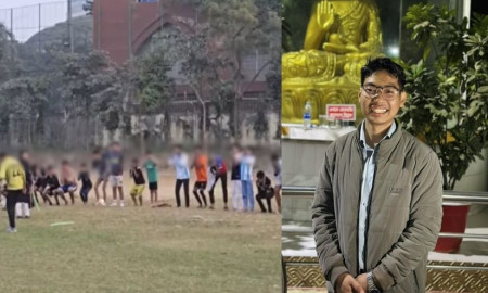 ঢাবিতে তরুণদের কানে ধরিয়ে উঠবস করানোর কারণ জানালেন সর্ব মিত্র চাকমা