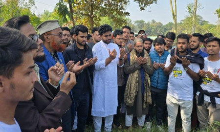 শহীদ ইশমামের কবর জিয়ারতের মাধ্যমে শুরু এনসিপির নির্বাচনি পদযাত্রা 