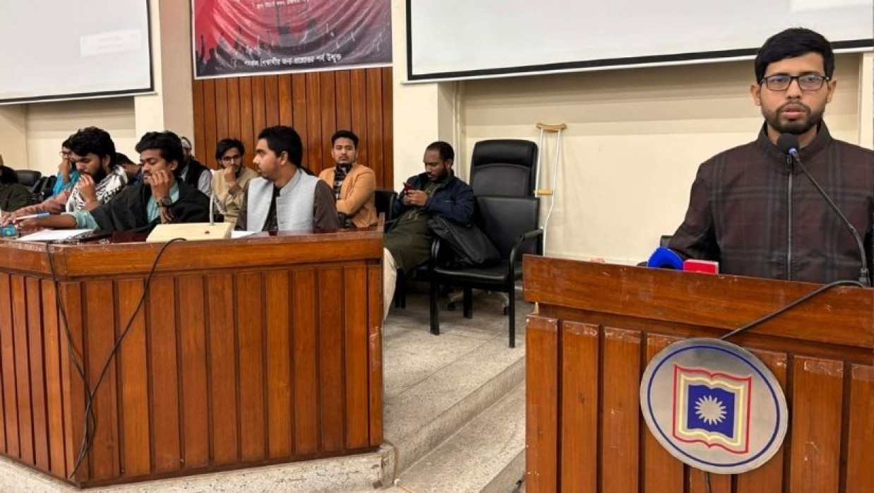 সাড়ে তিন মাসে ১০৩টি কাজ সম্পন্ন করা হয়েছে: রাকসুর ভিপি