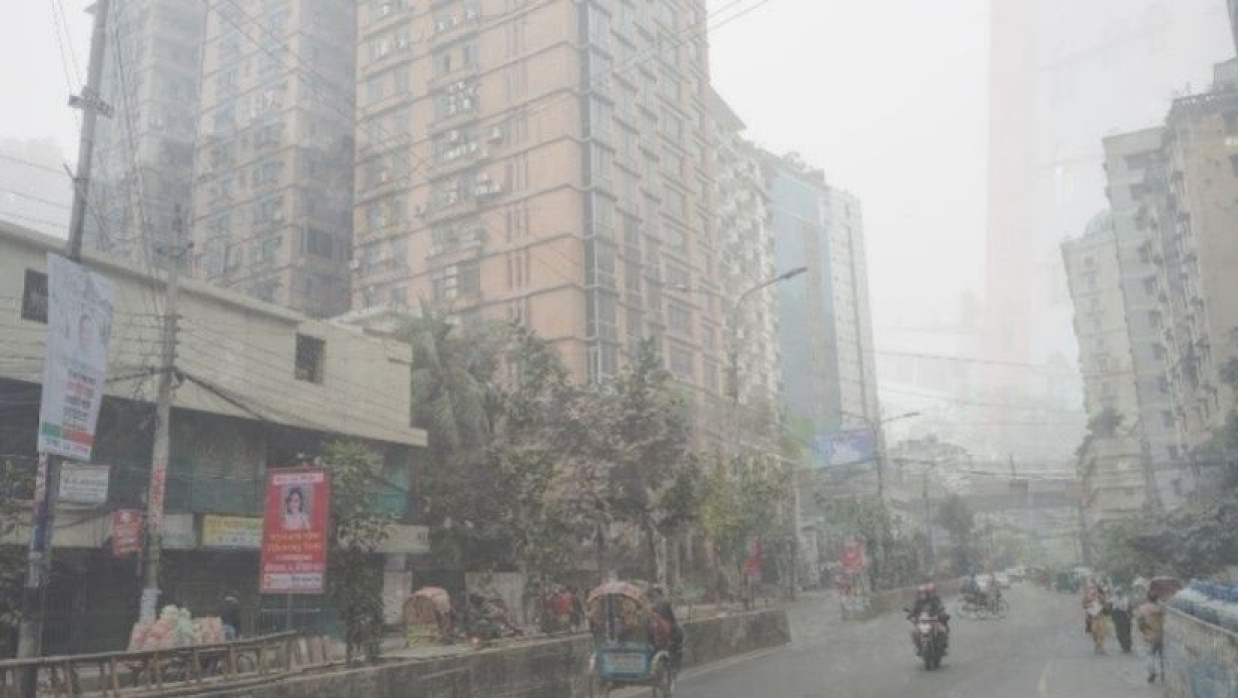 ঢাকার বাতাস আজ খুবই অস্বাস্থ্যকর, বিশ্বে অবস্থান দ্বিতীয়