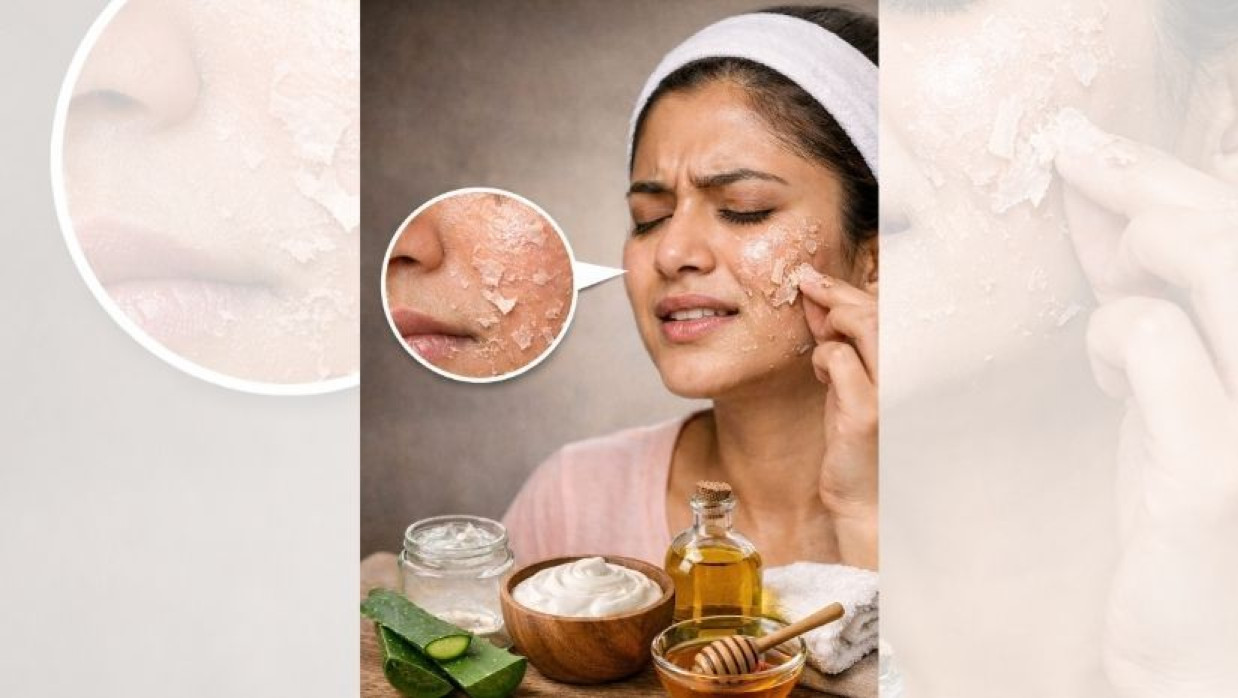 মুখের চামড়া কি খোসার মতো উঠছে, ঋতু পরিবর্তনের এ সমস্যা দূর করার সহজ উপায়