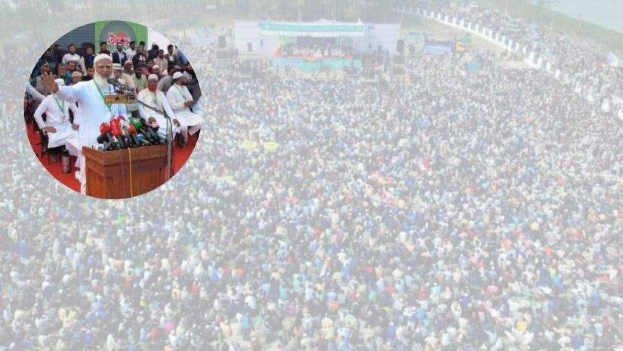 তিস্তাপাড়ে জামায়াতের নির্বাচনী জনসভায় ডা. শফিকুর রহমান