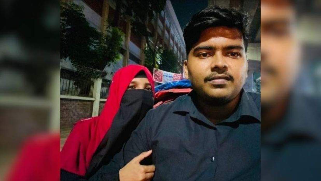 জুলাই গণঅভ্যুত্থানে শহীদ ওমর বিন নুরুল আবছার ও তার স্ত্রী ফারজানা জাহান নীলা