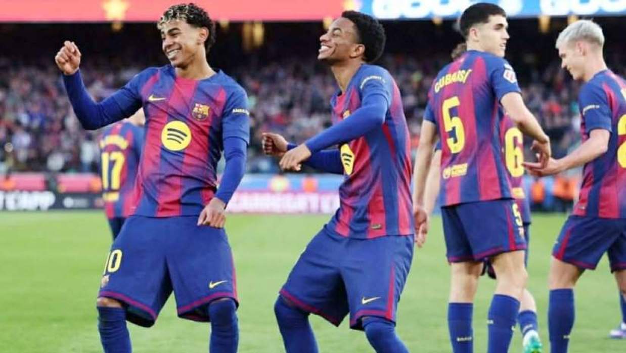 লা লিগায় দারুণ জয় পেল বার্সেলোনা