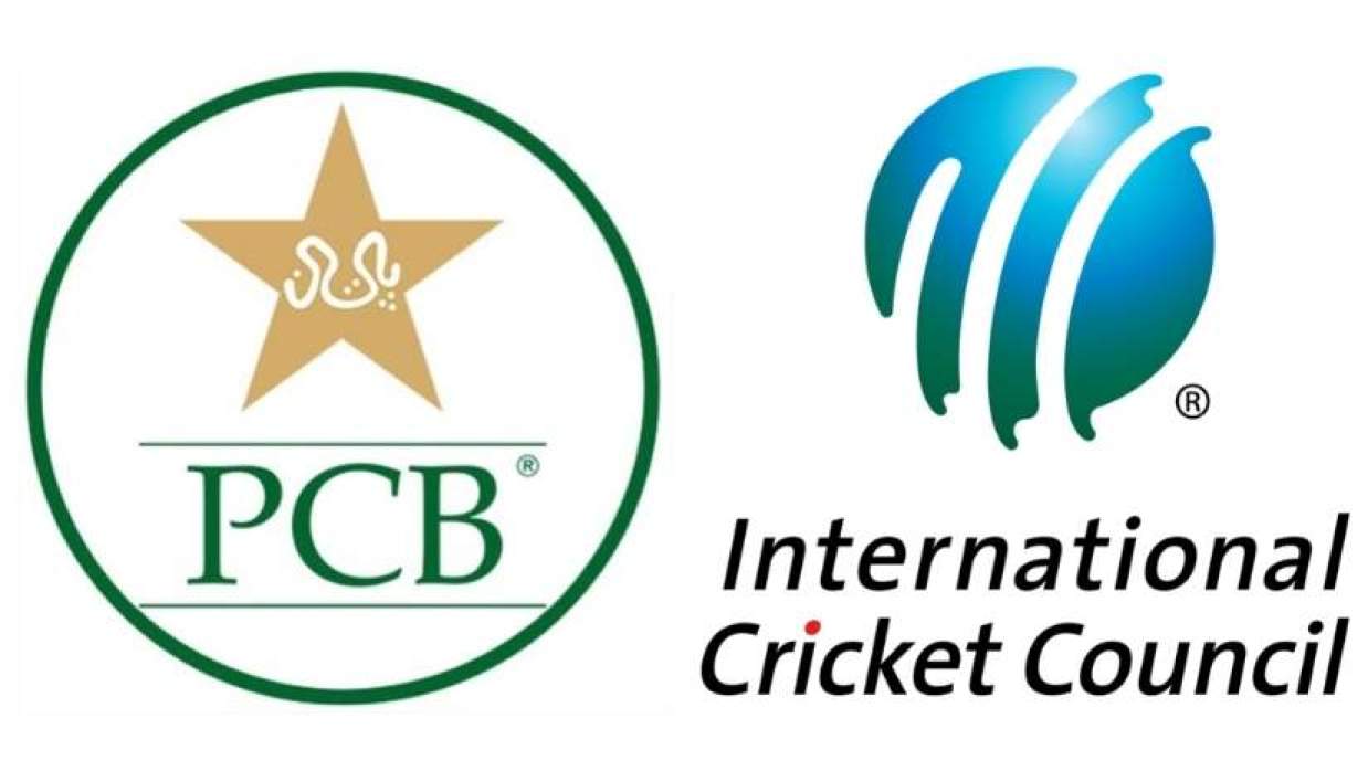 পিসিবি ও আইসিসি লোগো