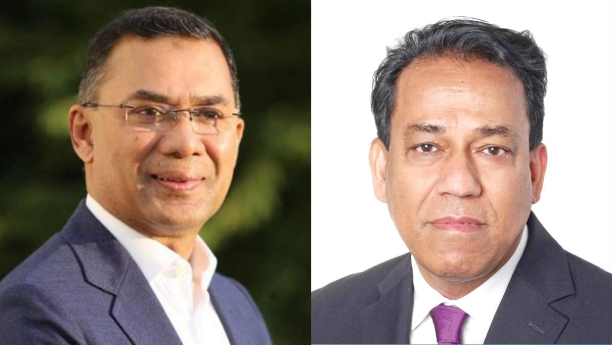 তারেক রহমান ও কাজী এনায়েত উল্লাহ