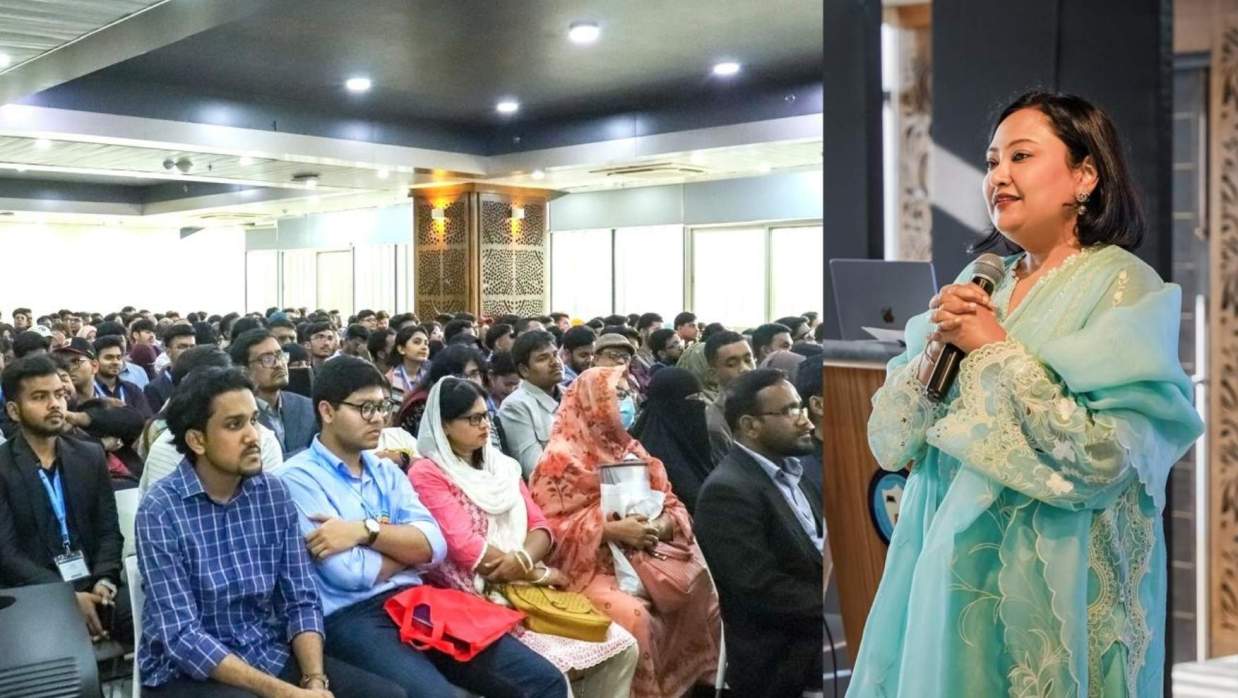 এআইইউবিতে ২০২৫-২৬ শিক্ষাবর্ষের নবীনবরণ অনুষ্ঠান