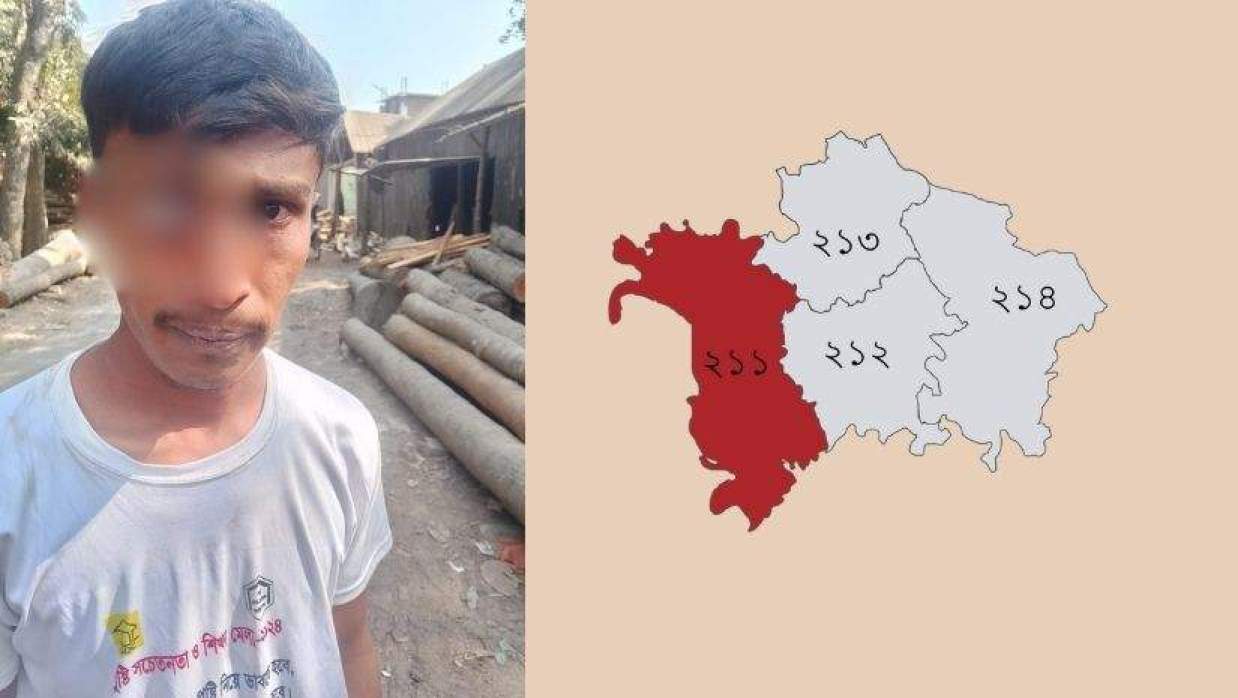 ফরিদপুরে জামায়াতের প্রচরণার কাজে যুক্ত ভ্যানচালকের চোখে হাতুড়ি দিয়ে আঘাত করা হয়েছে। 