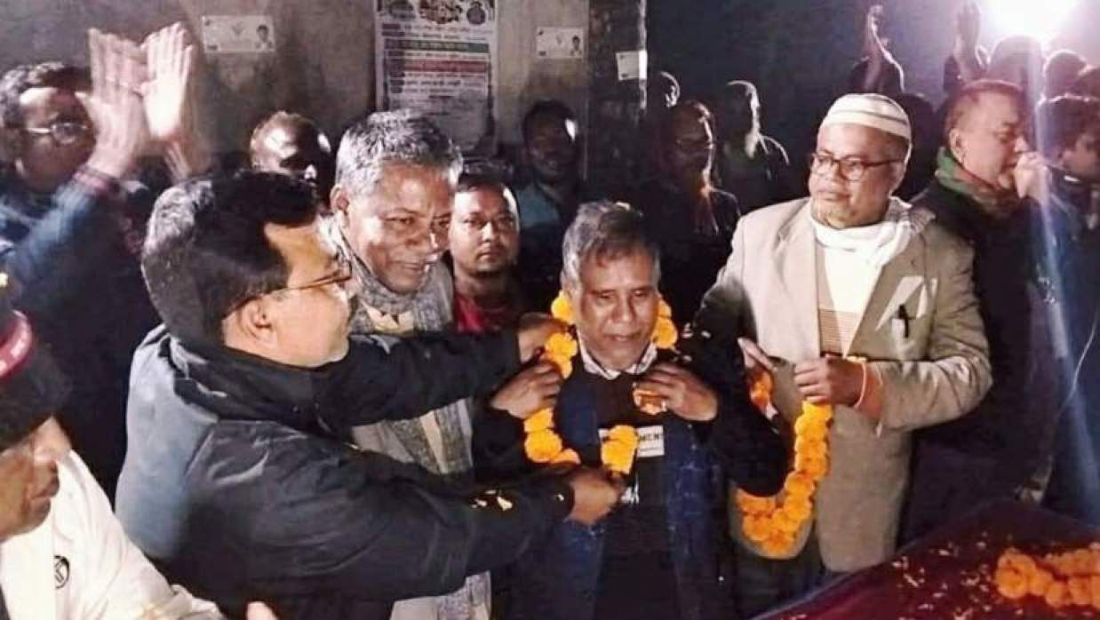 জাতীয় পার্টির নেতা আতাউর রহমানের নেতৃত্বে বিএনপিতে যোগ