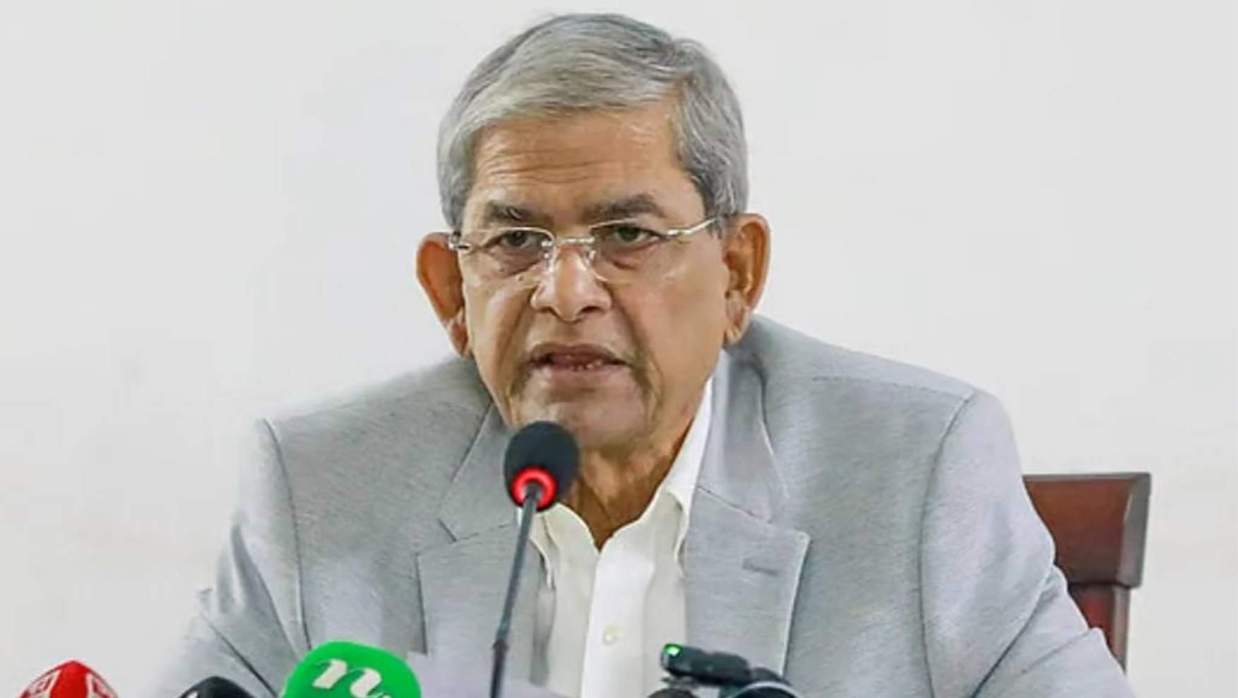 বিএনপির মহাসচিব মির্জা ফখরুল ইসলাম আলমগীর