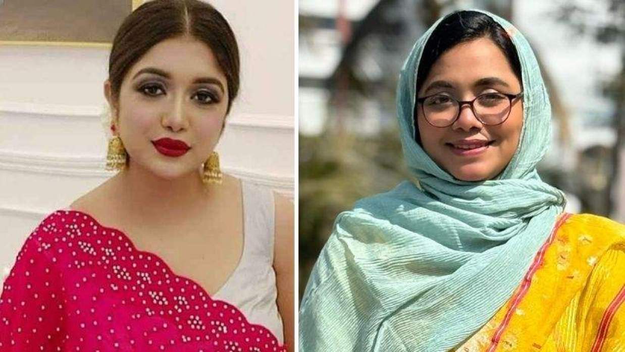 রোবাইয়াত ফাতিমা তনি ও ডা. মাহমুদা আলম মিতু