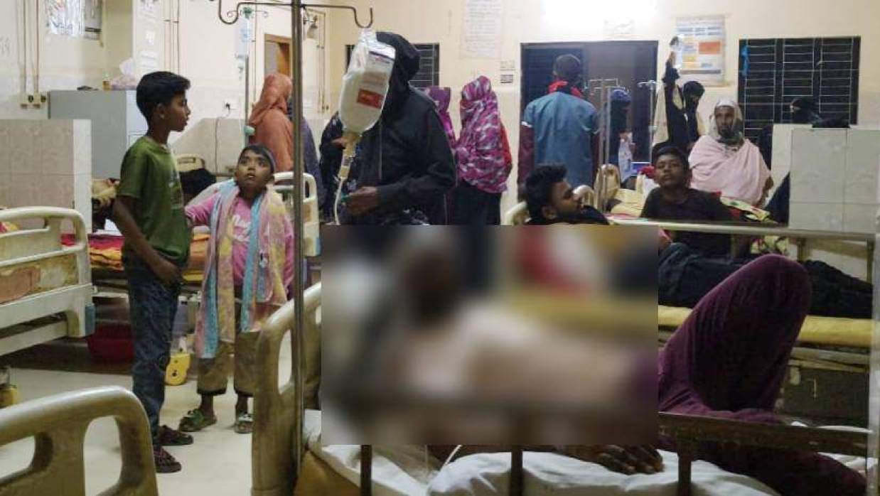 টুঙ্গিপাড়া উপজেলা স্বাস্থ্য কমপ্লেক্সে চিকিৎসাধীন