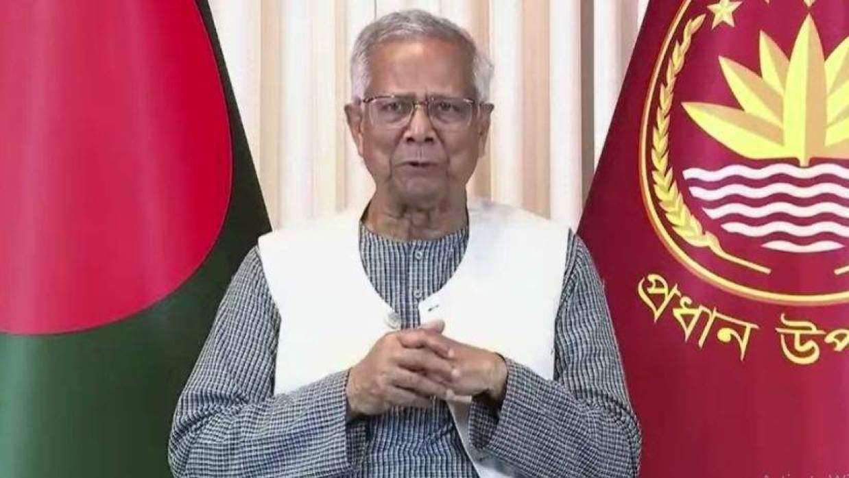 জাতির উদ্দেশ্যে বিদায়ী ভাষণে প্রধান উপদেষ্টা