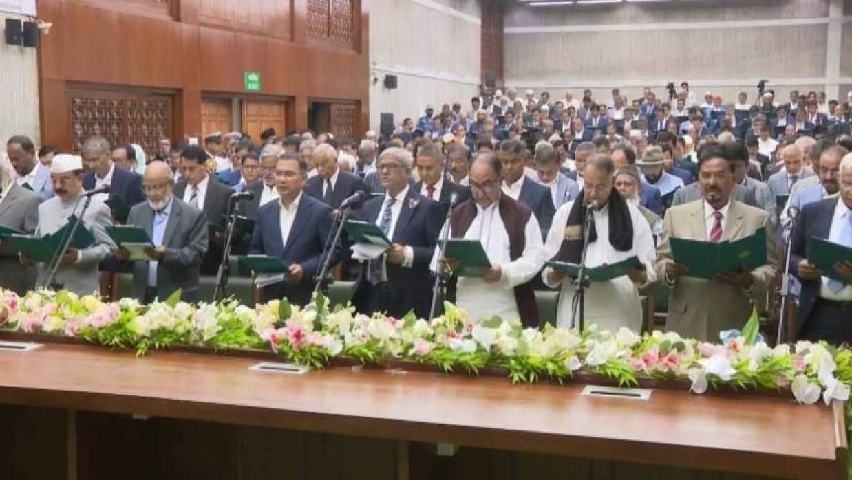 বিএনপির এমপিদের শপথ 