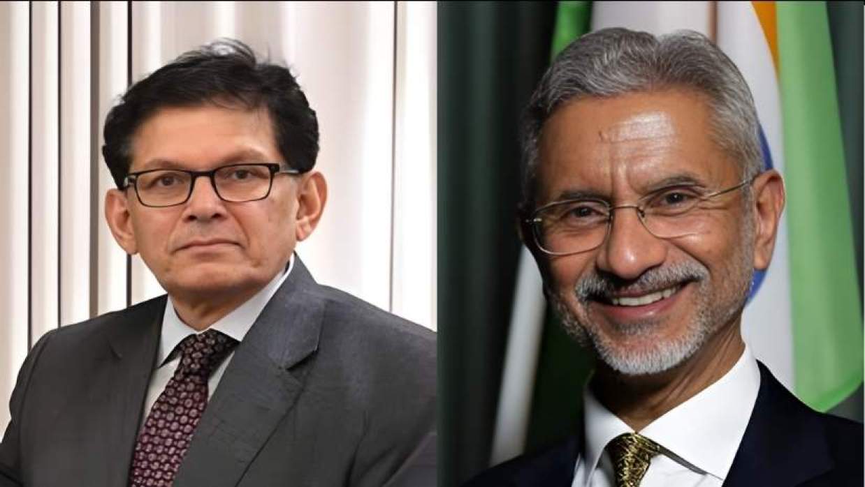 ড. খলিলুর রহমান ও ড. এস জয়শঙ্কর