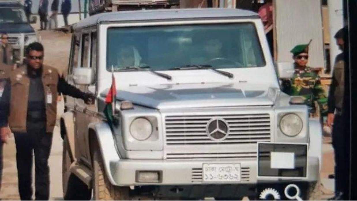 তারেক রহমানের গাড়িবহর