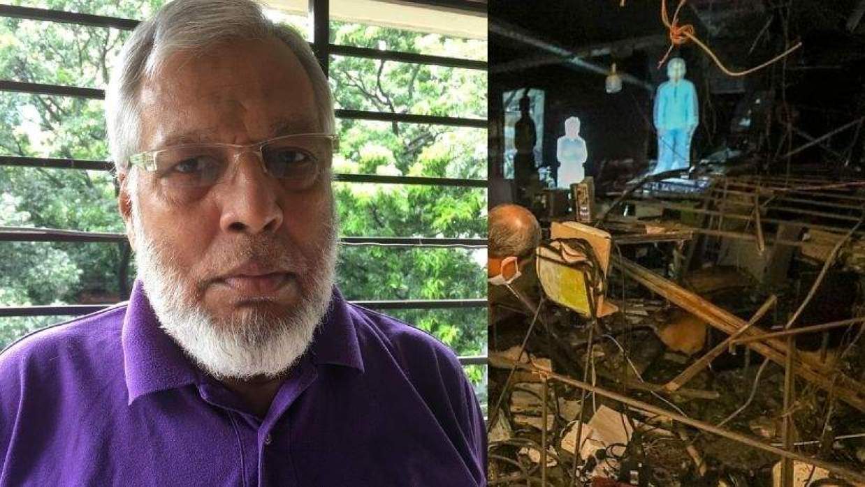 ‘অগ্নিদগ্ধ হতে সংবাদ পত্রটিকে বাঁচাতে অন্তর্বর্তী সরকার ব্যর্থ হয়েছে’