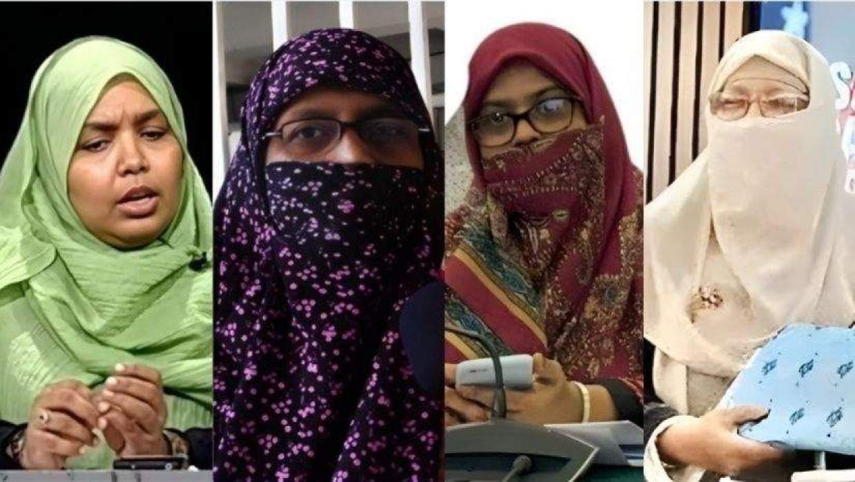  মারদিয়া মমতাজ, নুরুন্নিসা সিদ্দিকা, সাবিকুন্নাহার মুন্নী ও ডা. আমেনা বেগম (বাম থেকে)