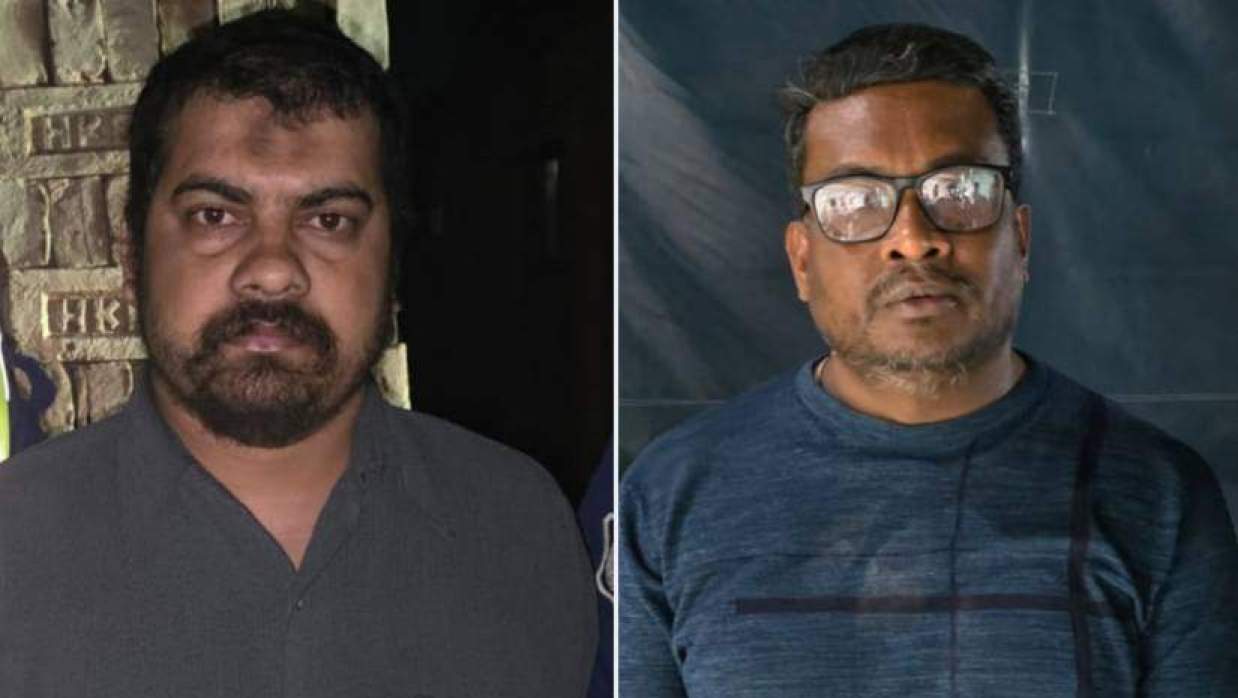 গ্রেপ্তার আলামিন মালিথা ও রাজু আহমেদ