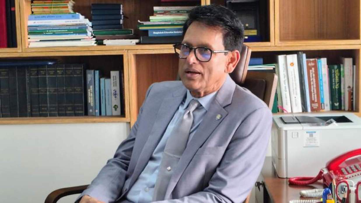 শিক্ষামন্ত্রী ড. আ ন ম এহছানুল হক মিলন