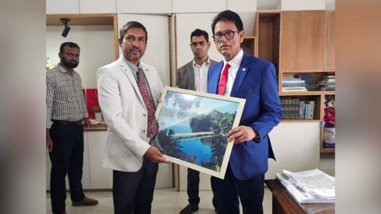 শিক্ষামন্ত্রীর সঙ্গে রাবিপ্রবি উপাচার্যের সৌজন্য সাক্ষাৎ