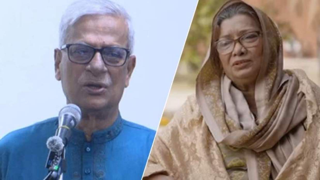 জয়নুল আবদিন ফারুক ও সহধর্মিণী কানিজ ফাতেমা