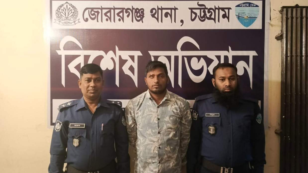 জোরারগঞ্জে কৃষক হত্যা মামলার প্রধান আসামি গ্রেপ্তার