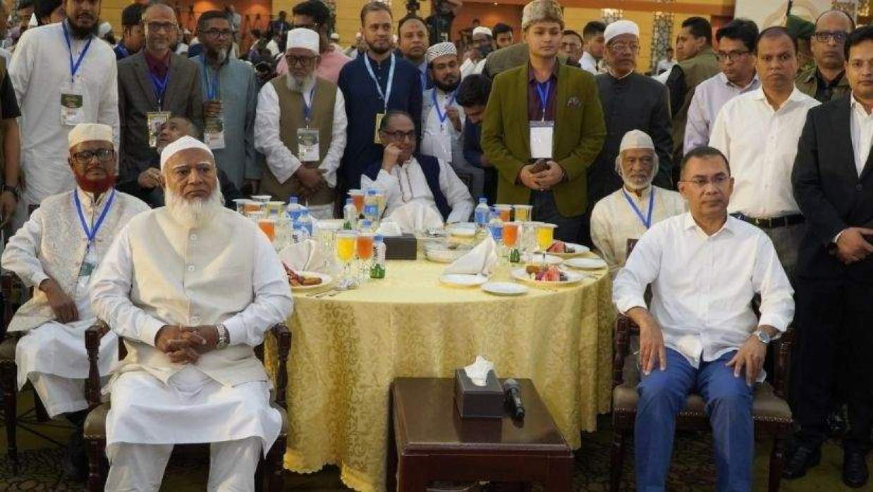 জামায়াতের ইফতার মাহফিলে প্রধানমন্ত্রী তারেক রহমান