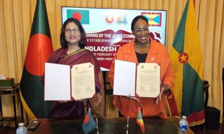  গ্রানাডার সঙ্গে কূটনীতিক সম্পর্ক স্থাপন করল বাংলাদেশ