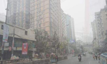 ঢাকার বাতাস আজ ‘খুবই অস্বাস্থ্যকর’, বিশ্বে অবস্থান দ্বিতীয়