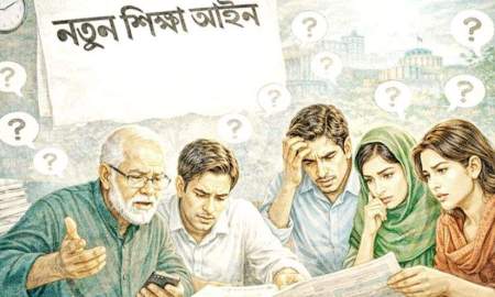প্রস্তাবিত শিক্ষা আইন তড়িঘড়ি করে অনুমোদন দেওয়ার চেষ্টা চলছে
