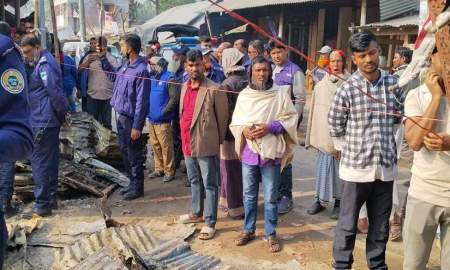 ঝালকাঠিতে জামায়াতের কার্যালয়ে অগ্নিসংযোগের অভিযোগ