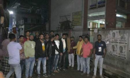 যশোরের ভোটকেন্দ্রগুলোতে যুবদলের পাহারা