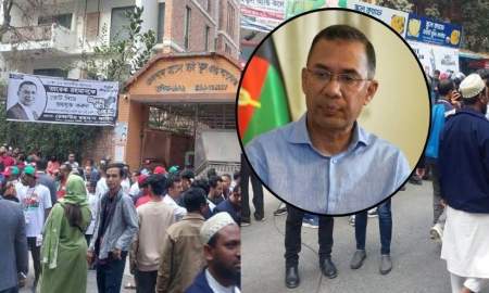 ভোট দিয়েছেন বিএনপির চেয়ারম্যান তারেক রহমান