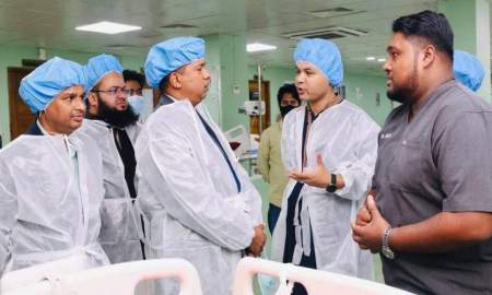 দুর্ঘটনায় নিহত ও আহত আনসার সদস্যদের খোঁজ নিতে চট্টগ্রাম মেডিকেলে জেলা প্রশাসক