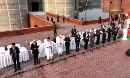 শপথ নিলেন নতুন সরকারের ২৫ মন্ত্রী