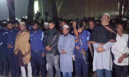 প্যারোলে মুক্তি পেয়ে বাবার জানাজায় ছাত্রদল নেতা